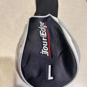 Tour Edge Black and Gray Golf Club Headcover